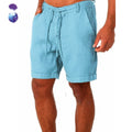 Bermuda Casual Em Linho Masculina 1