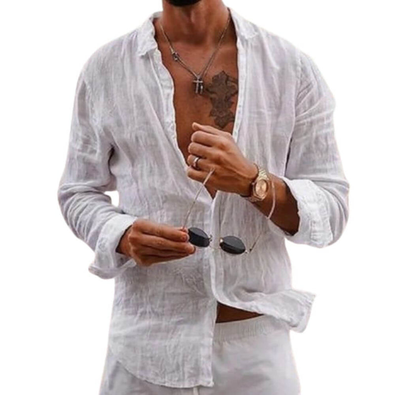 Camisa Recife em Linho Masculina