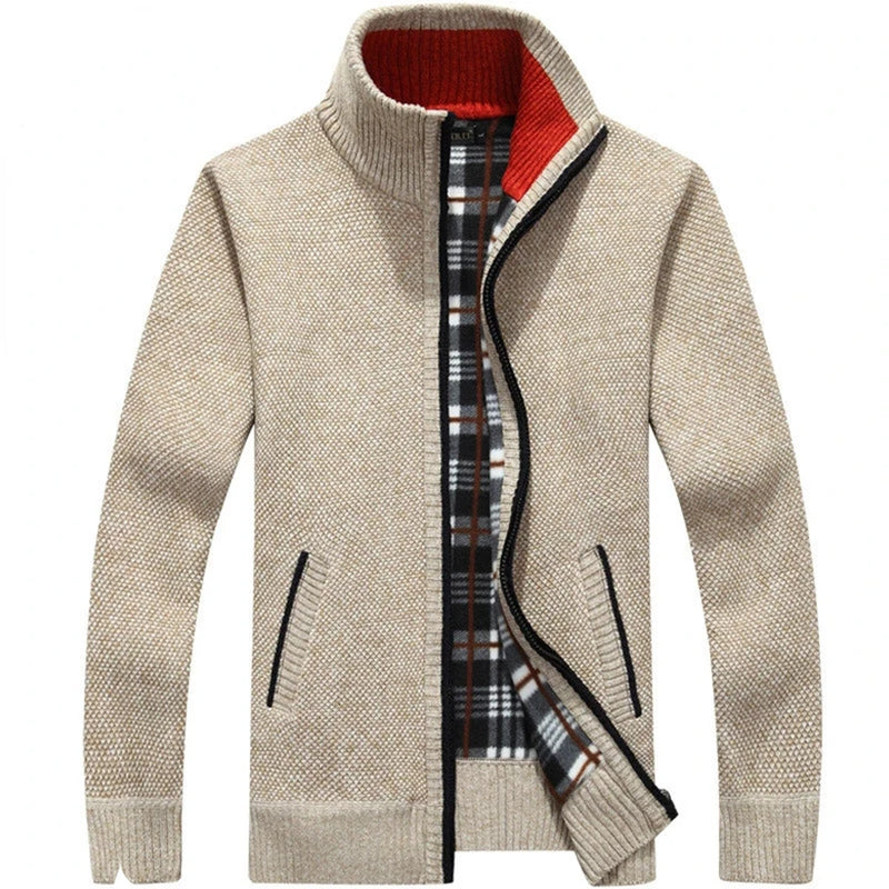 Cardigan de Malha Masculino