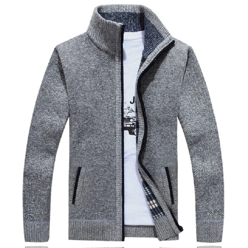 Cardigan de Malha Masculino