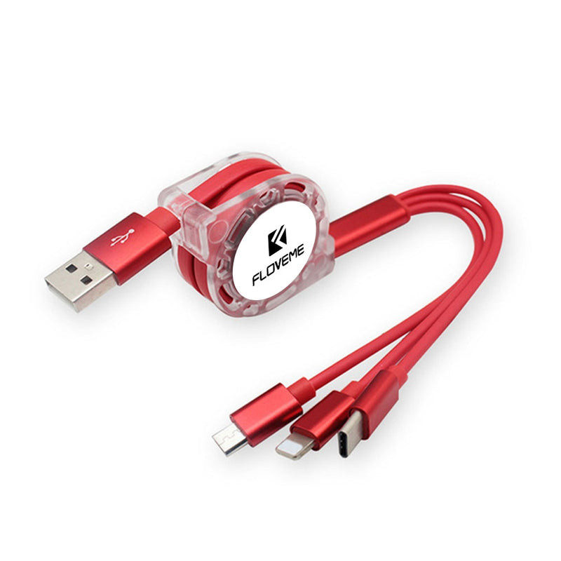 Adaptador 3 em 1 - para iPhone/Android