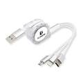 Adaptador 3 em 1 - para iPhone/Android