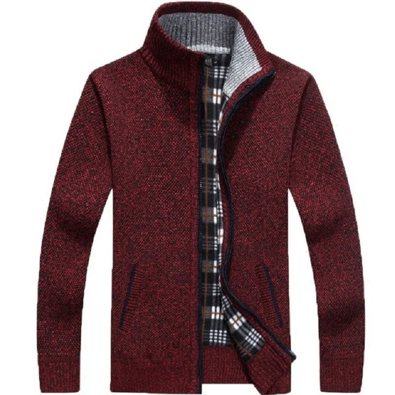 Cardigan de Malha Masculino